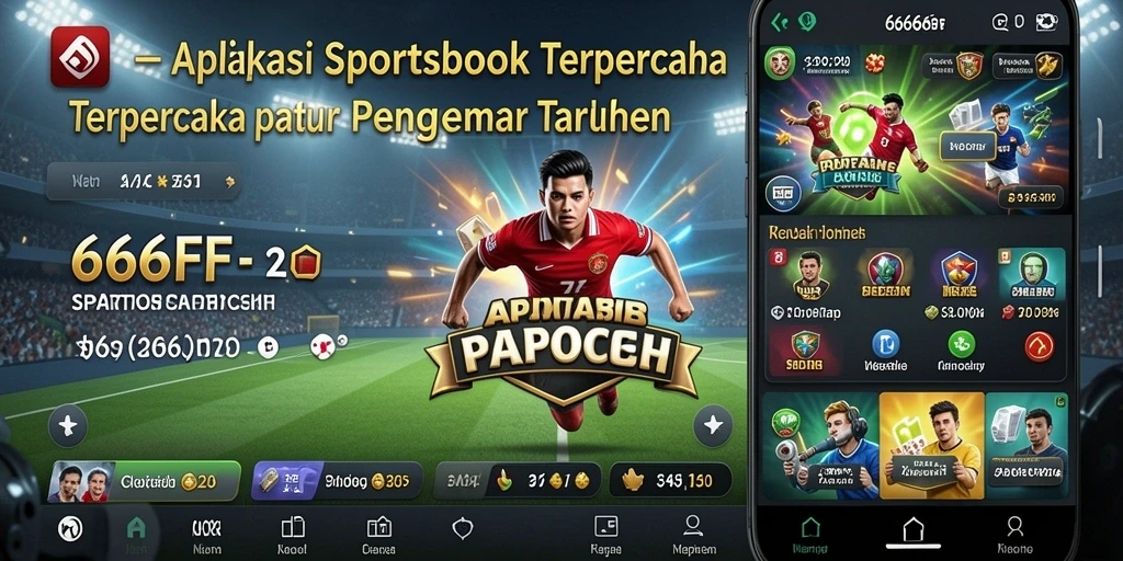 Tampilan visual yang menarik dari gameplay Sportsbook 666FF.
