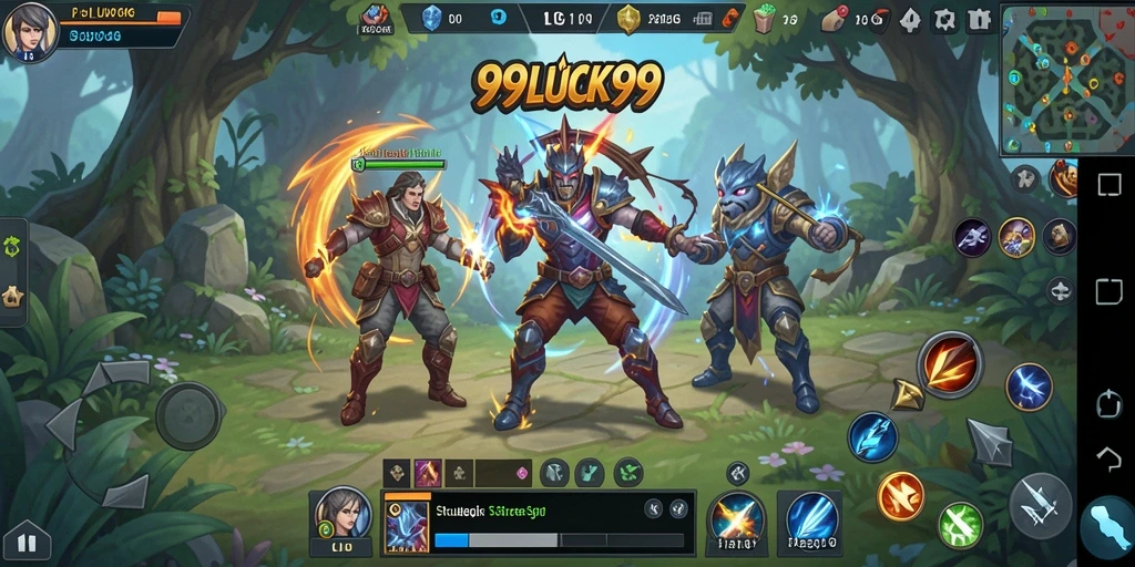 Tampilan gameplay seru dalam 99LUCK99 dengan strategi mendalam.