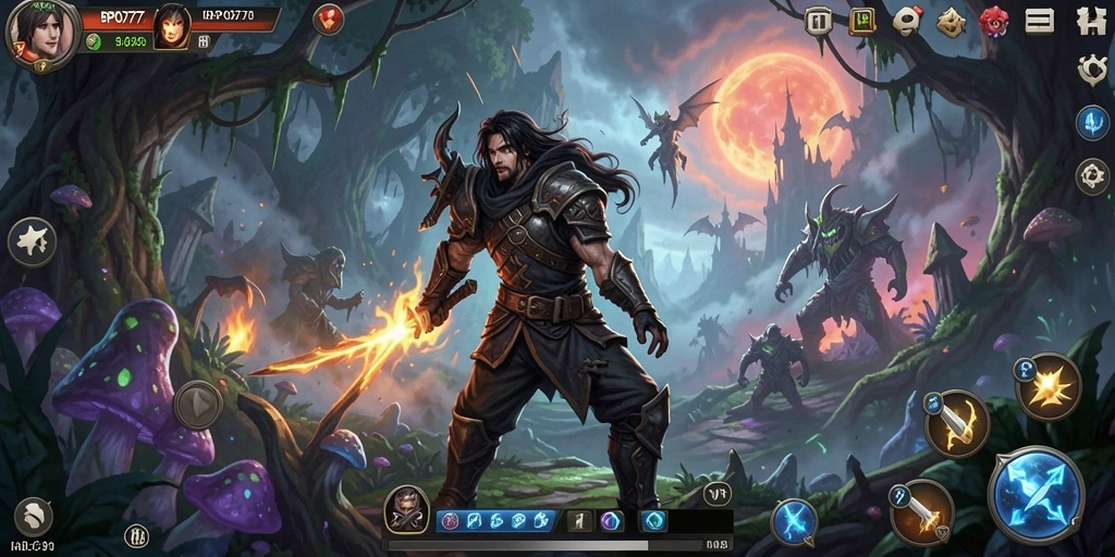 Screenshot gameplay BPO777 menampilkan aksi seru di dunia petualangan.