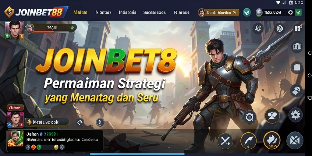 Gameplay seru dan strategi mendalam dalam JOINBET88.