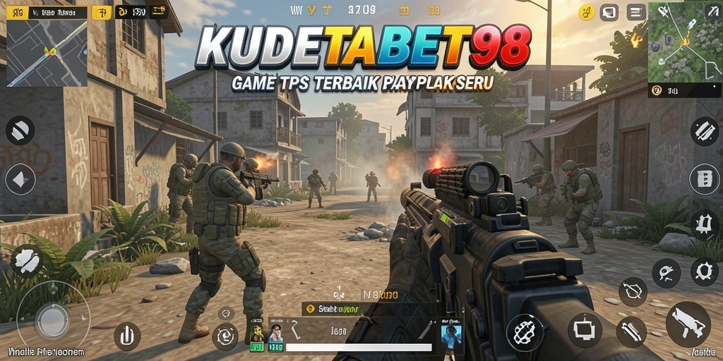 Tampilan seru dari gameplay KUDETABET98 di tengah pertempuran.